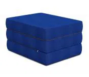 Rozkládací matrace MAXI CUBE 14cm MODRÁ
