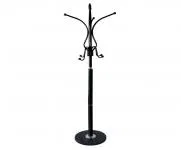 Stojací věšák do předsíně MARBLE černá 180 cm