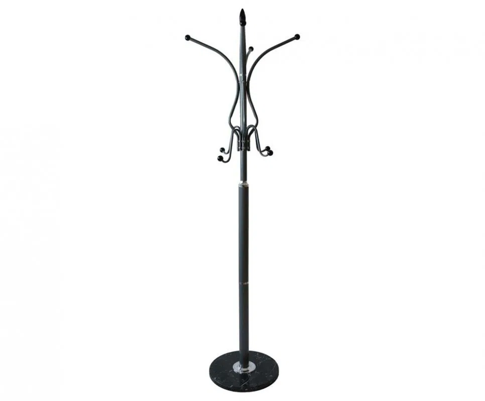 Stojací věšák do předsíně MARBLE šedá 180 cm