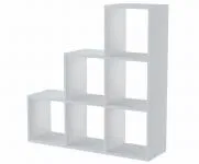 Regál schody RS-30 STEP bílá