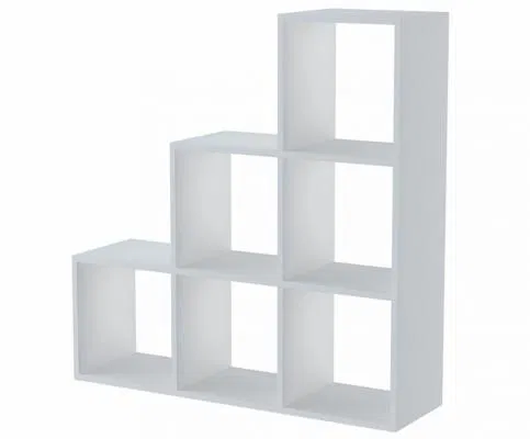 Regál schody RS-30 STEP bílá