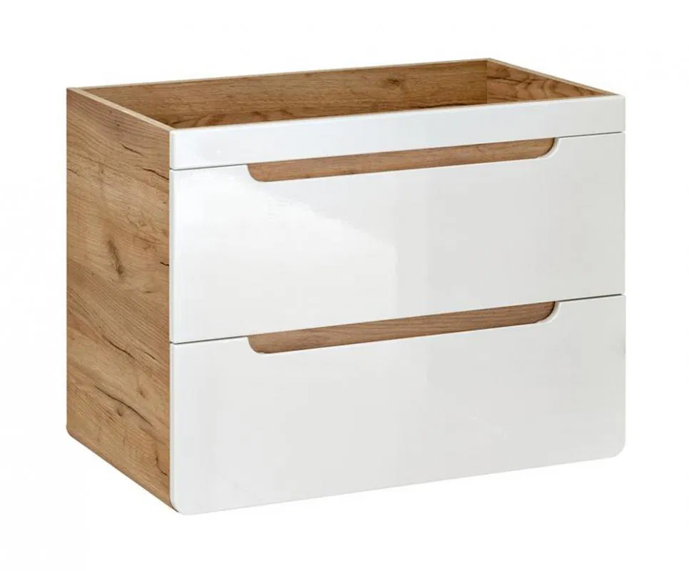 Koupelnová skříňka pod umyvadlo ARUBA WHITE 60 cm