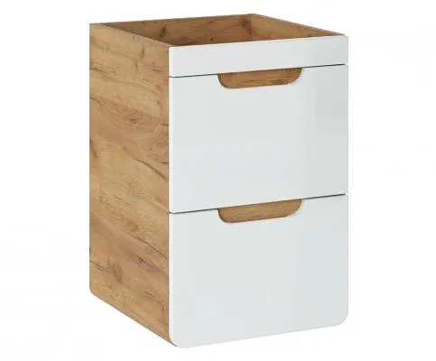 Koupelnová skříňka pod umyvadlo ARUBA WHITE 2S 40 cm