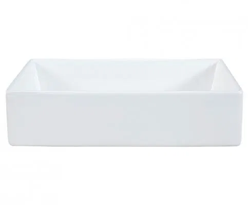 Keramické umyvadlo GAJA, bílá, 35 cm