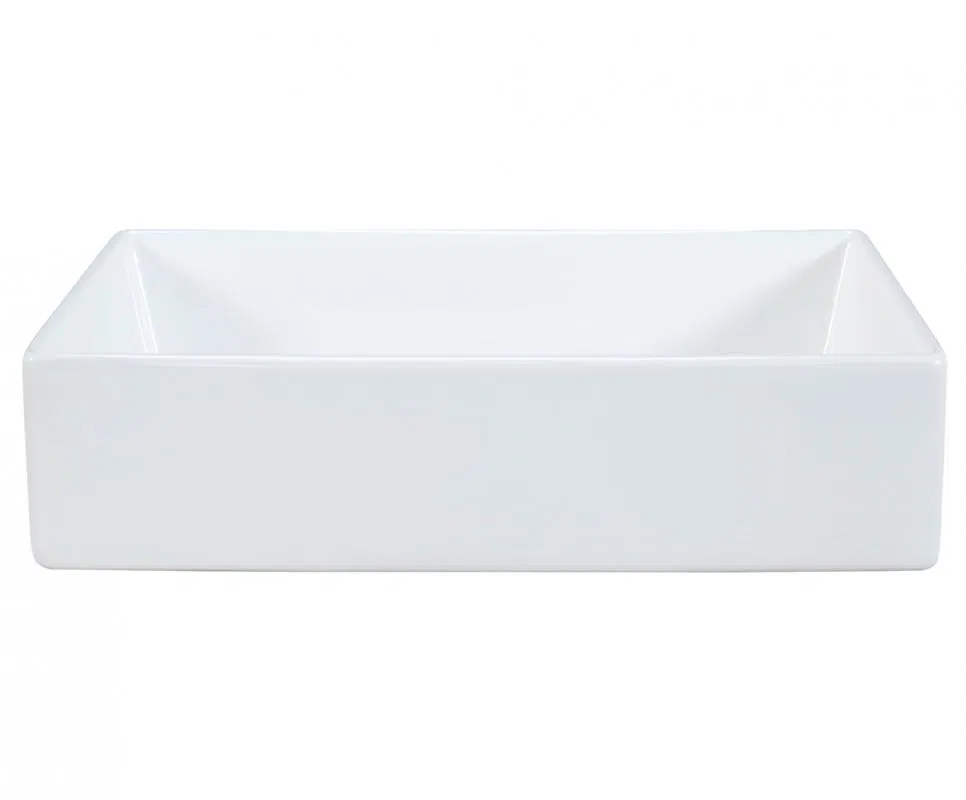Keramické umyvadlo GAJA, bílá, 35 cm