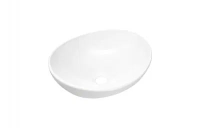 Keramické umyvadlo LOLA, bílá, 40 cm