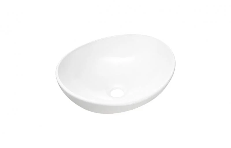 Keramické umyvadlo LOLA, bílá, 40 cm