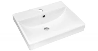 Keramické umyvadlo RITA, bílá, 60 cm