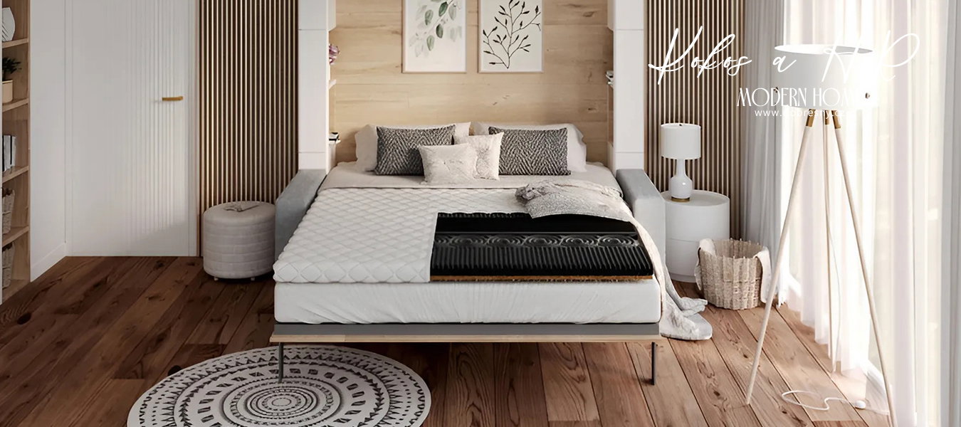 Prístelka z profilovanej 7-zónovej peny HR H30 + kokos 130x200 cm BLACK 6 cm