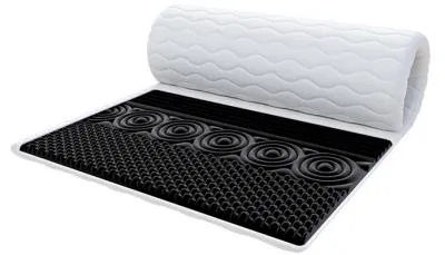 Přistýlka z profilované 7zónové pěny HR H30 NERO MAX 80x200 cm 8cm