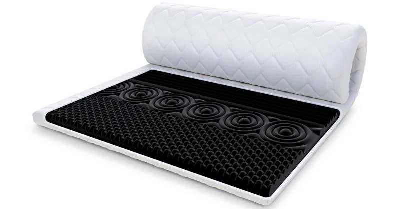 Přistýlka z profilované 7zónové pěny HR H30 NERO MAX 100x200 cm 8cm