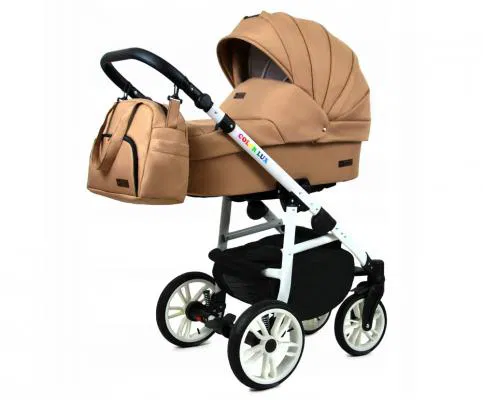 Kočárek 3v1 BabyLux Sand Pearl