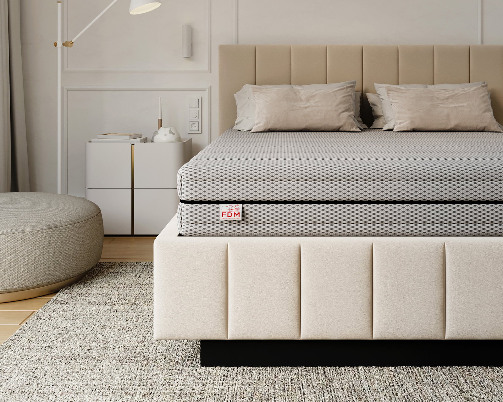 Penový matrac SPACE 80x200 cm s HR penou 21 cm