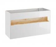 Koupelnová skříňka pod umyvadlo BAHAMA WHITE 120 cm