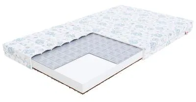 Dětská pěnová matrace MIKI DUMBO 80x200 cm s pohankou a kokosem 11 cm