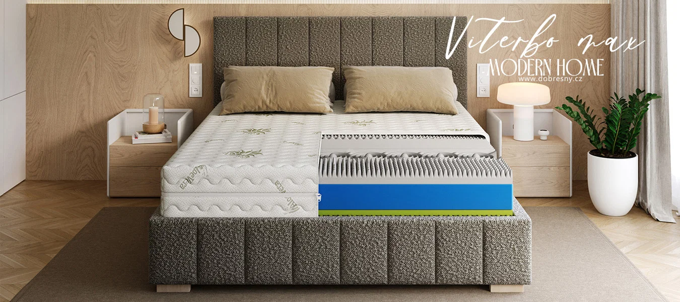Pěnová matrace FAVORITO MAX ALOE VERA 90x200 cm 18 cm
