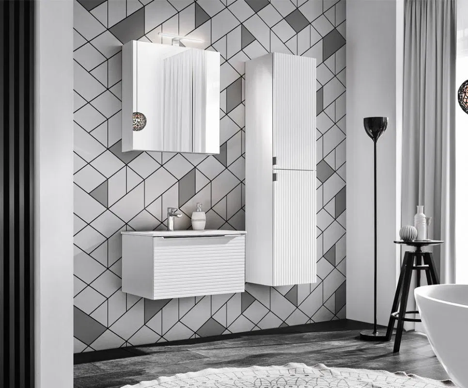 Koupelnová sestava LEONARDO WHITE SHELL