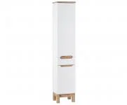 Koupelnová vysoká skříňka BALI WHITE 2DS1