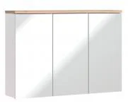 Koupelnová zrcadlová skříňka BALI WHITE 3D 100 cm