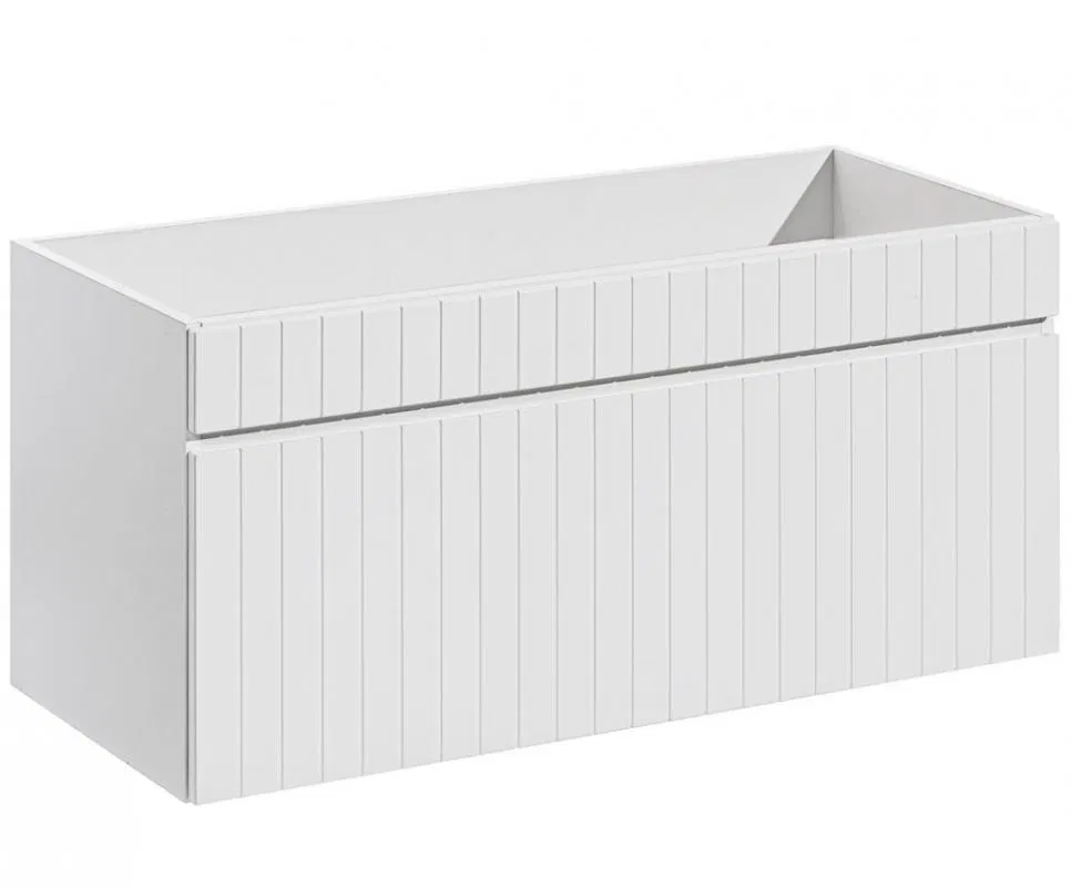 Koupelnová skříňka pod umyvadlo ICONIC WHITE 100 cm
