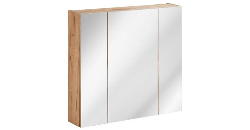 Koupelnová zrcadlová skříňka CAPRI 80 cm