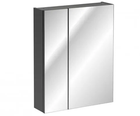 Koupelnová zrcadlová skříňka MONAKO GREY 60 cm