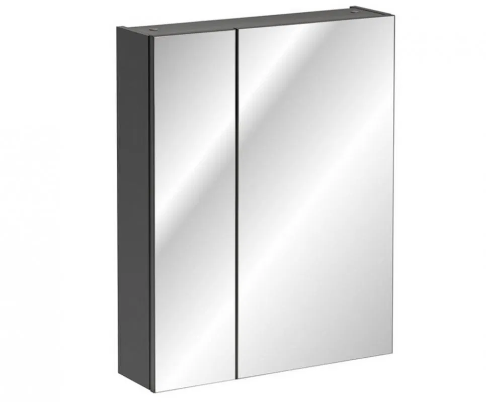 Koupelnová zrcadlová skříňka MONAKO GREY 60 cm