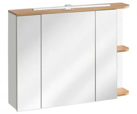Koupelnová zrcadlová skříňka PLATINUM 90 cm