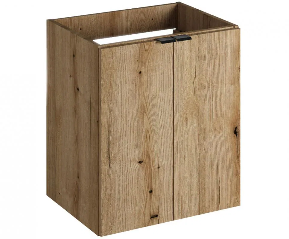 Koupelnová skříňka pod umyvadlo NOVA OAK police 50 cm