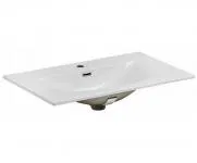 Zápustné keramické umyvadlo 80 cm, bílá