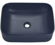 Umyvadlo na desku KAMA modré 50 cm