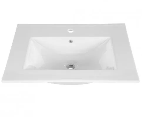 Zápustné keramické umyvadlo LAVA 60 cm