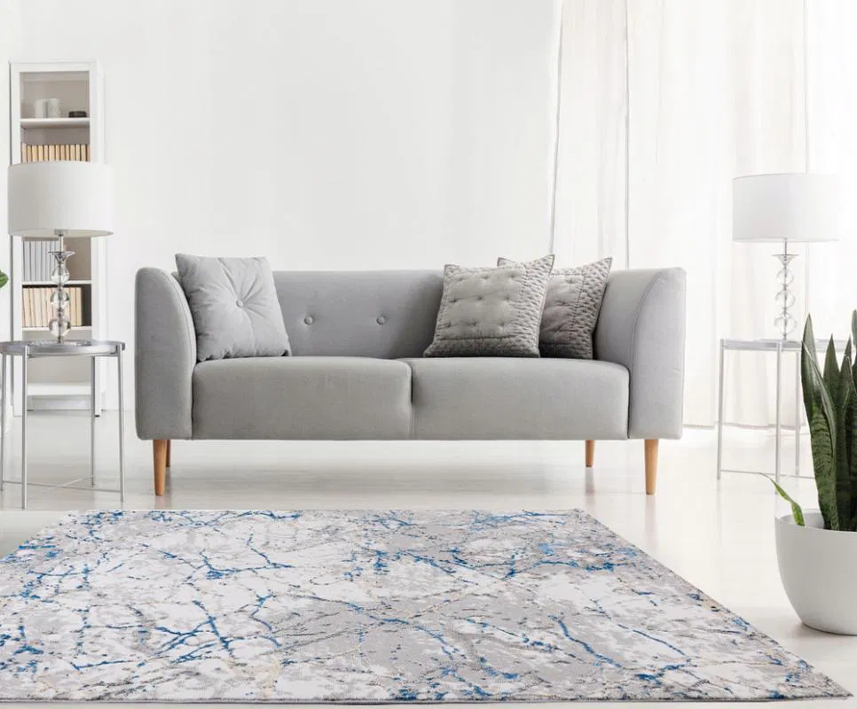 Koberec CELICO Blue Gray 80 x 150 cm