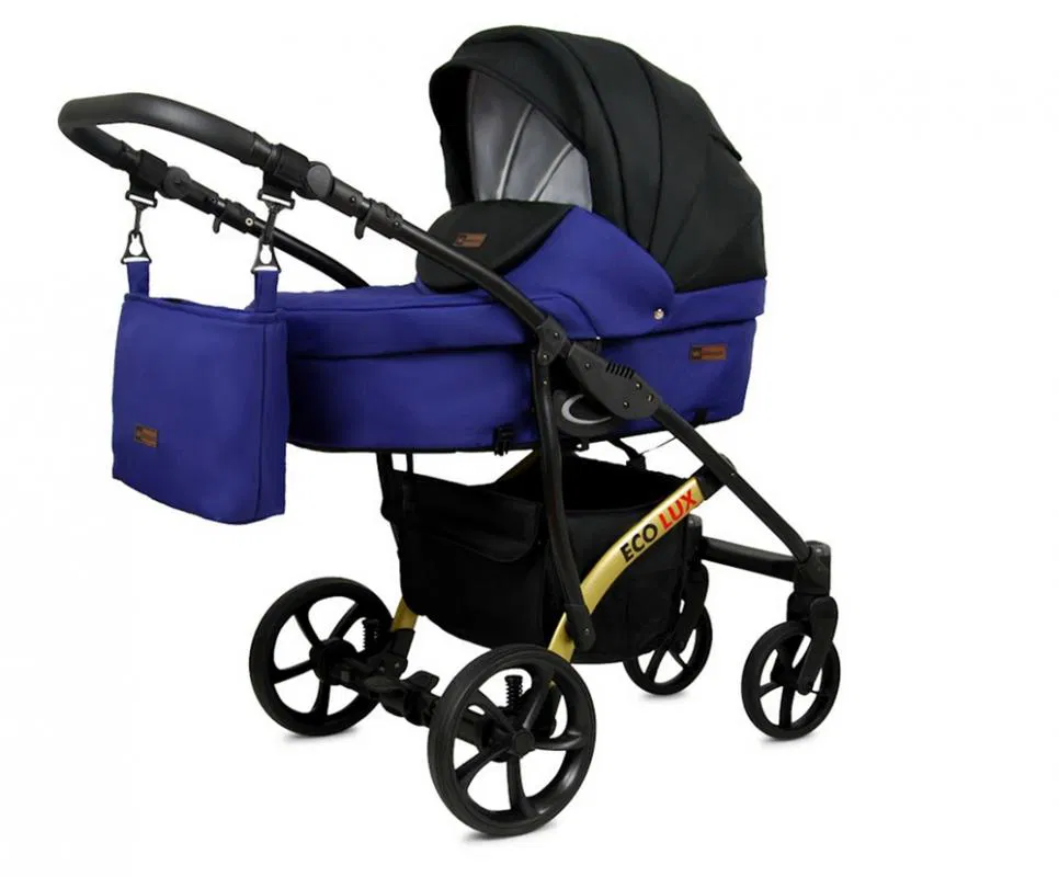 Kočárek 4v1 ECO LUX SAILOR BLUE