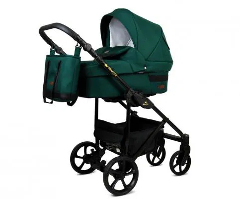 Kočárek 4v1 TRAILUX BOTTLE GREEN