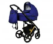 Kočárek 2v1 BabyLux UZO GOLD SAILOR BLUE