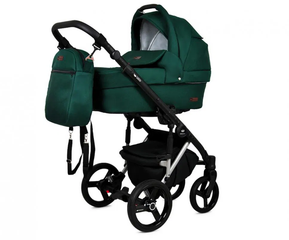 Kočárek 4v1 BabyLux UZO BOTTLE GREEN