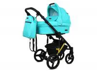 Kočárek 4v1 BabyLux UZO GOLD MINT