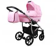 Kočárek 4v1 BabyLux Qbaro Sweet Pink