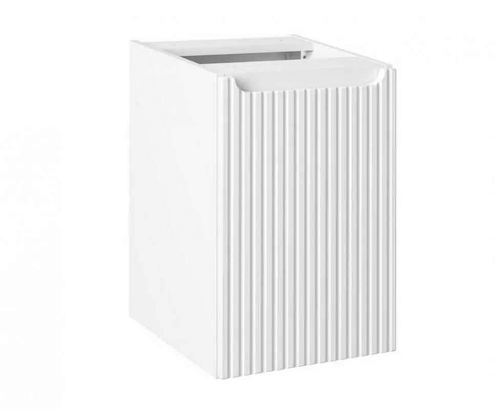 Skříňka NOVA WHITE 40 cm s košem na prádlo