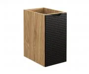 Koupelnová skříňka pod desku LUXOR BLACK 30 cm