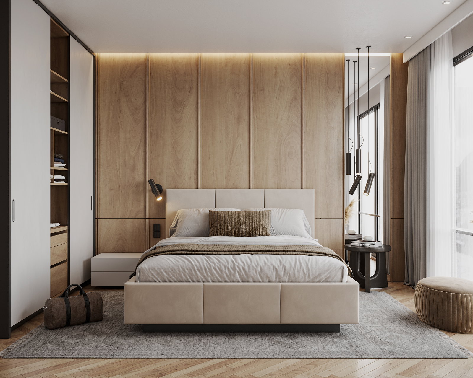 Čalúnená posteľ AVEIRO 160x200 s kovovým zdvižným roštom KRÉMOVÁ