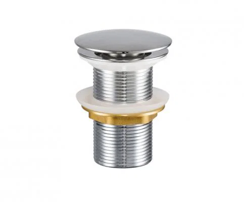 Umyvadlová výpusť click-clack Chromová