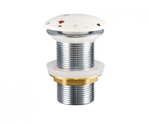 Umyvadlová výpusť click-clack Matné teraco