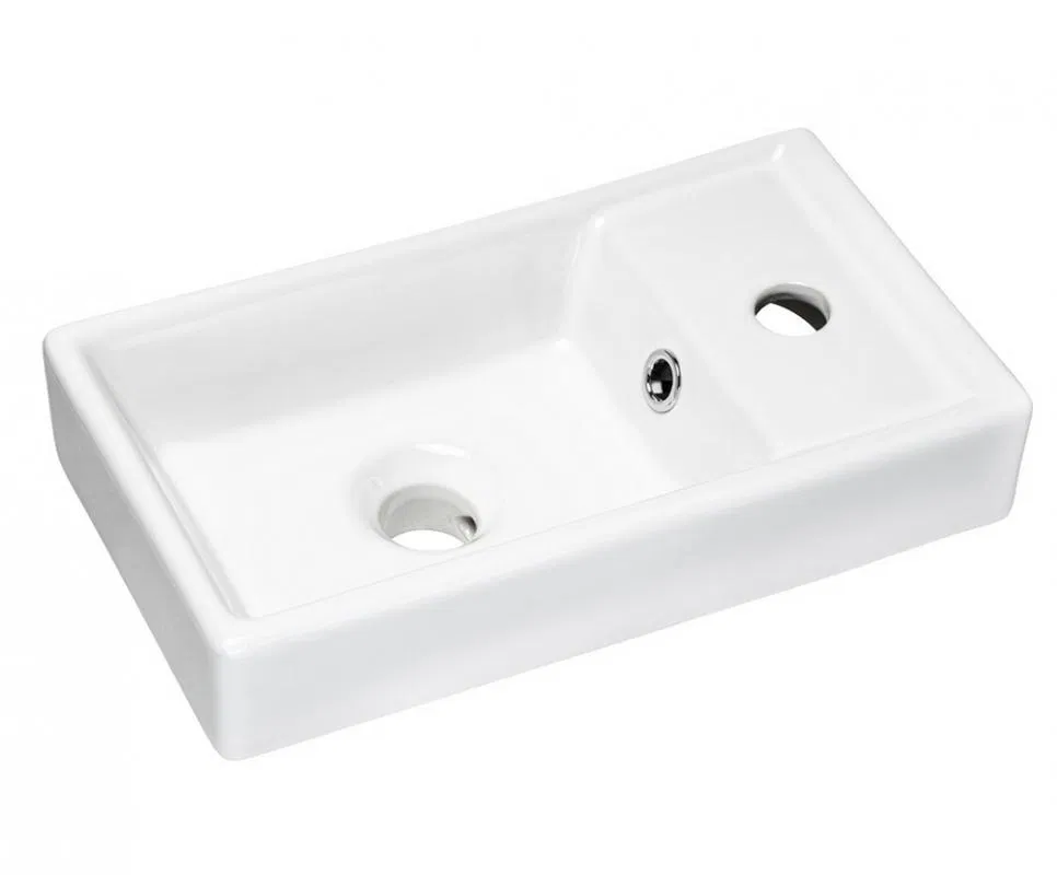 Keramické umyvadlo VEDEA 40 cm, bílá - lesklá