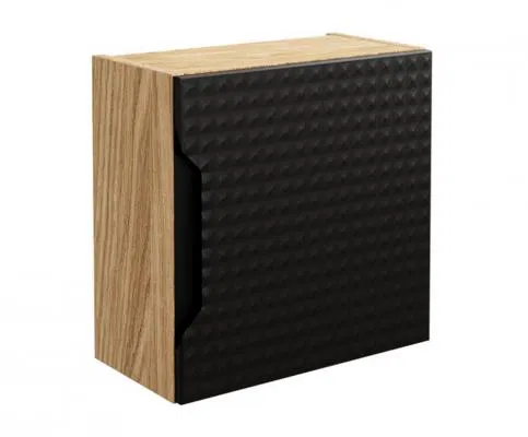 Koupelnová skříňka kostka LUXOR BLACK 35x35 cm