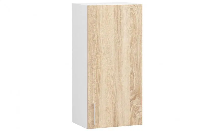 Závěsná kuchyňská skříňka LIMA šířka 40cm výška 72cm v dekoru Dub Sonoma / Bílá