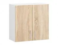 Závěsná kuchyňská skříňka LIMA se šířkou 60cm a výškou 58cm Dub Sonoma / Bílá