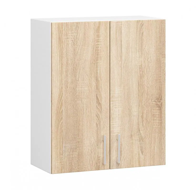 Kuchyňská skříňka LIMA šířka 60cm výška 72cm Dub Sonoma / Bílá
