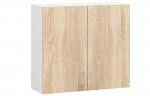 Kuchyňská skříňka LIMA šířka 80cm výška 72cm Dub Sonoma / Bílá